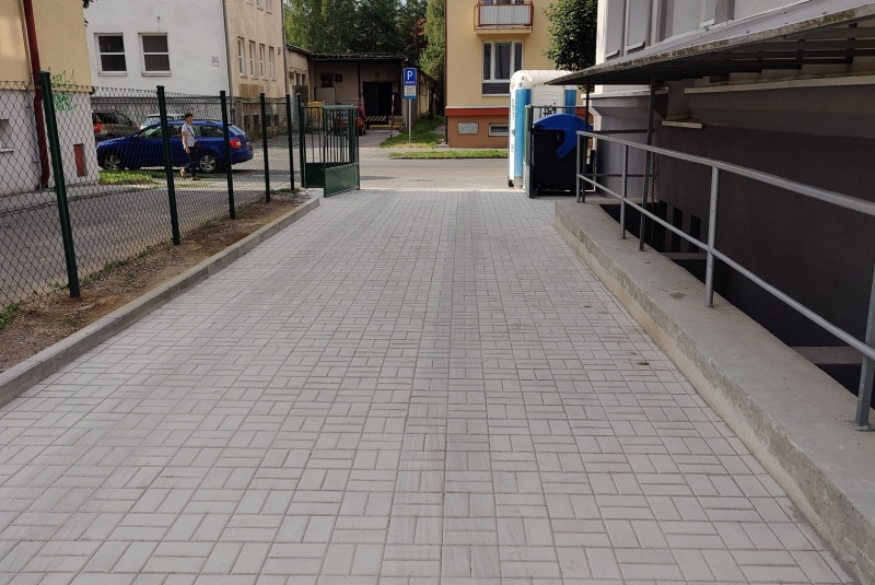 Spevnené plochy DÚ Zvolen