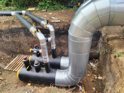 Vonkajšie potrubné rozvody - Rekonštrukcia okruhu HVN CTZ - Rybníky 5, Levice